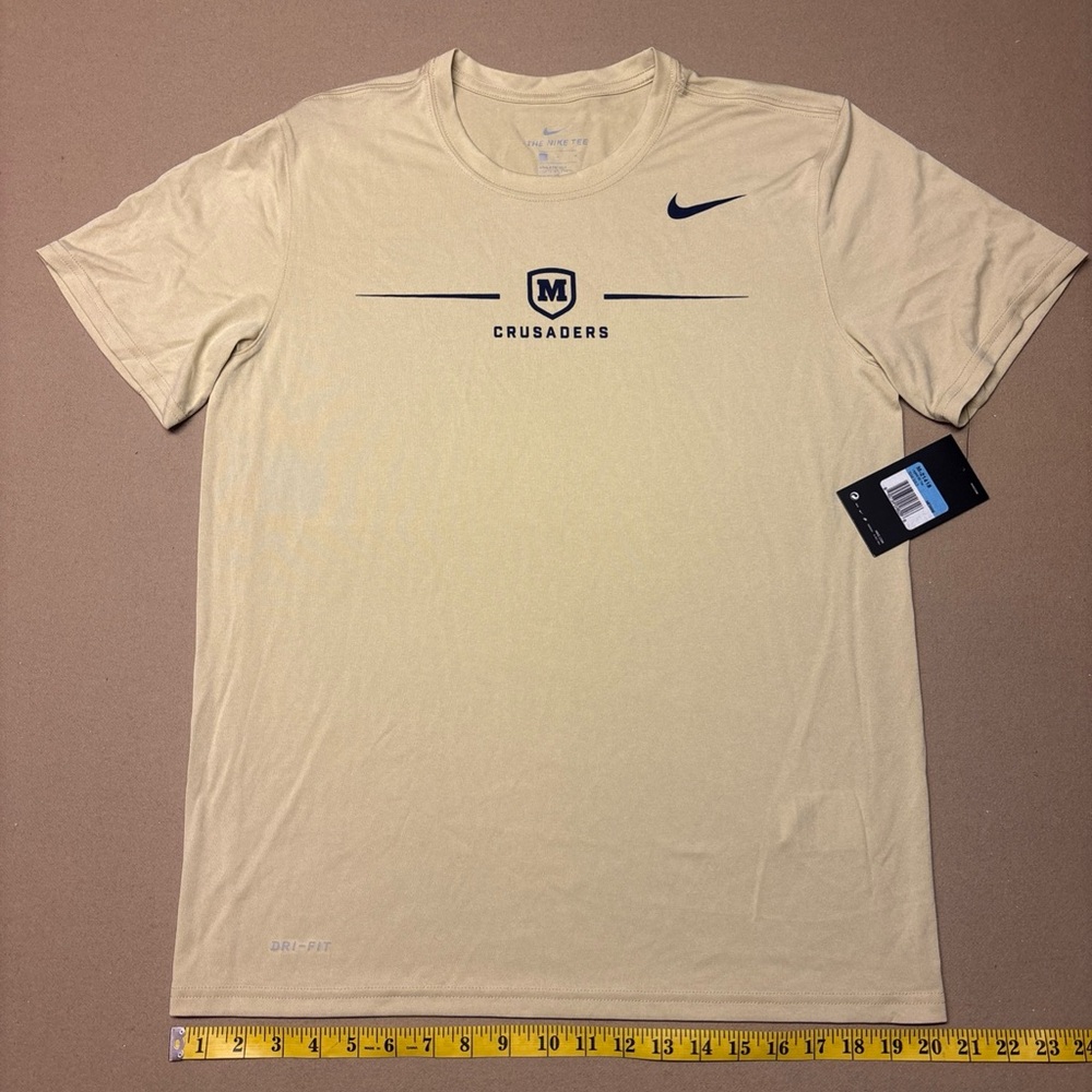 New Nike Dri-Fit Moeller Crusaders Men’s Medium T-shirt M Short Sleeve Shirt